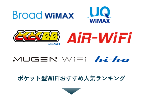 ポケット型WiFiおすすめ人気ランキング